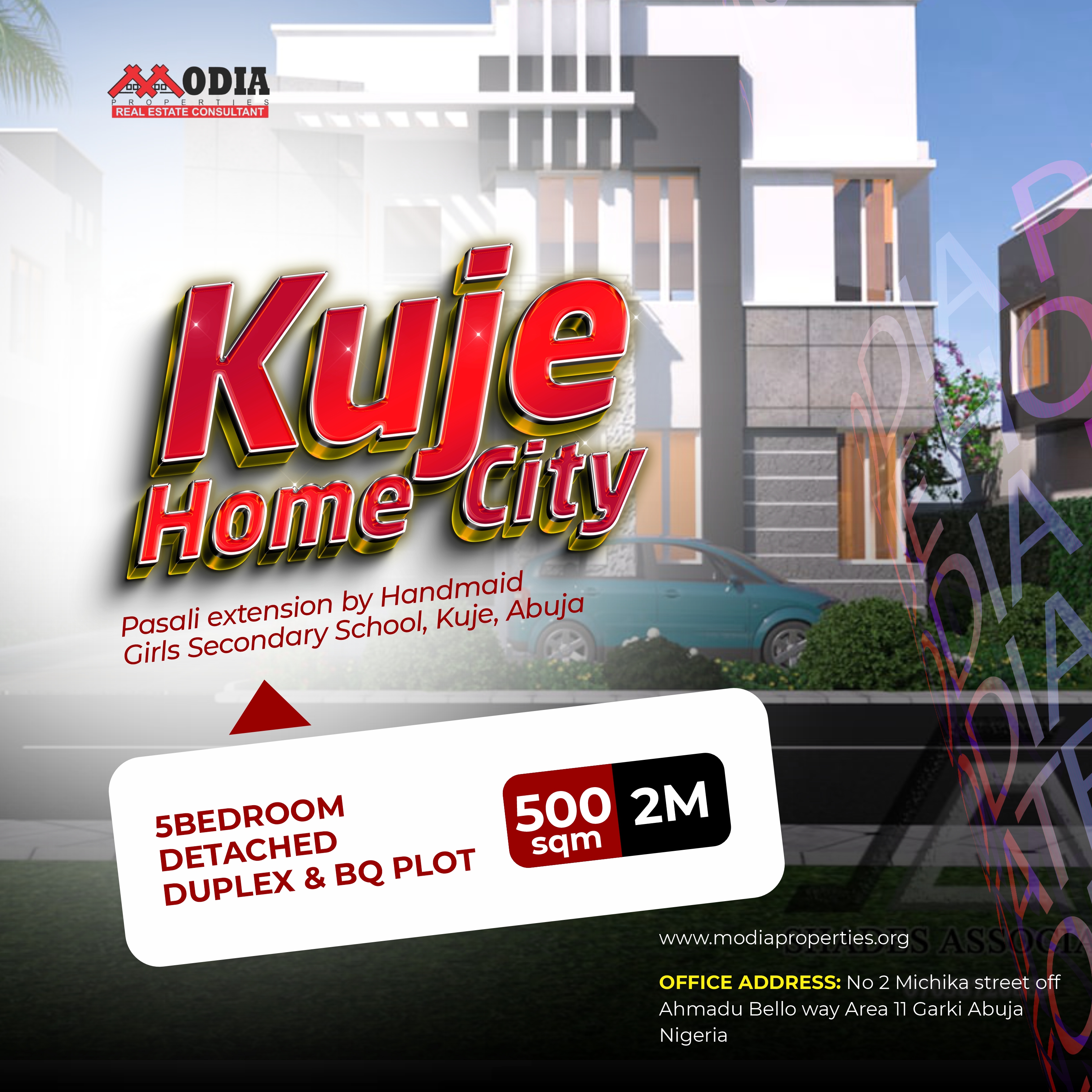 Modia Properties Real Estate Ad