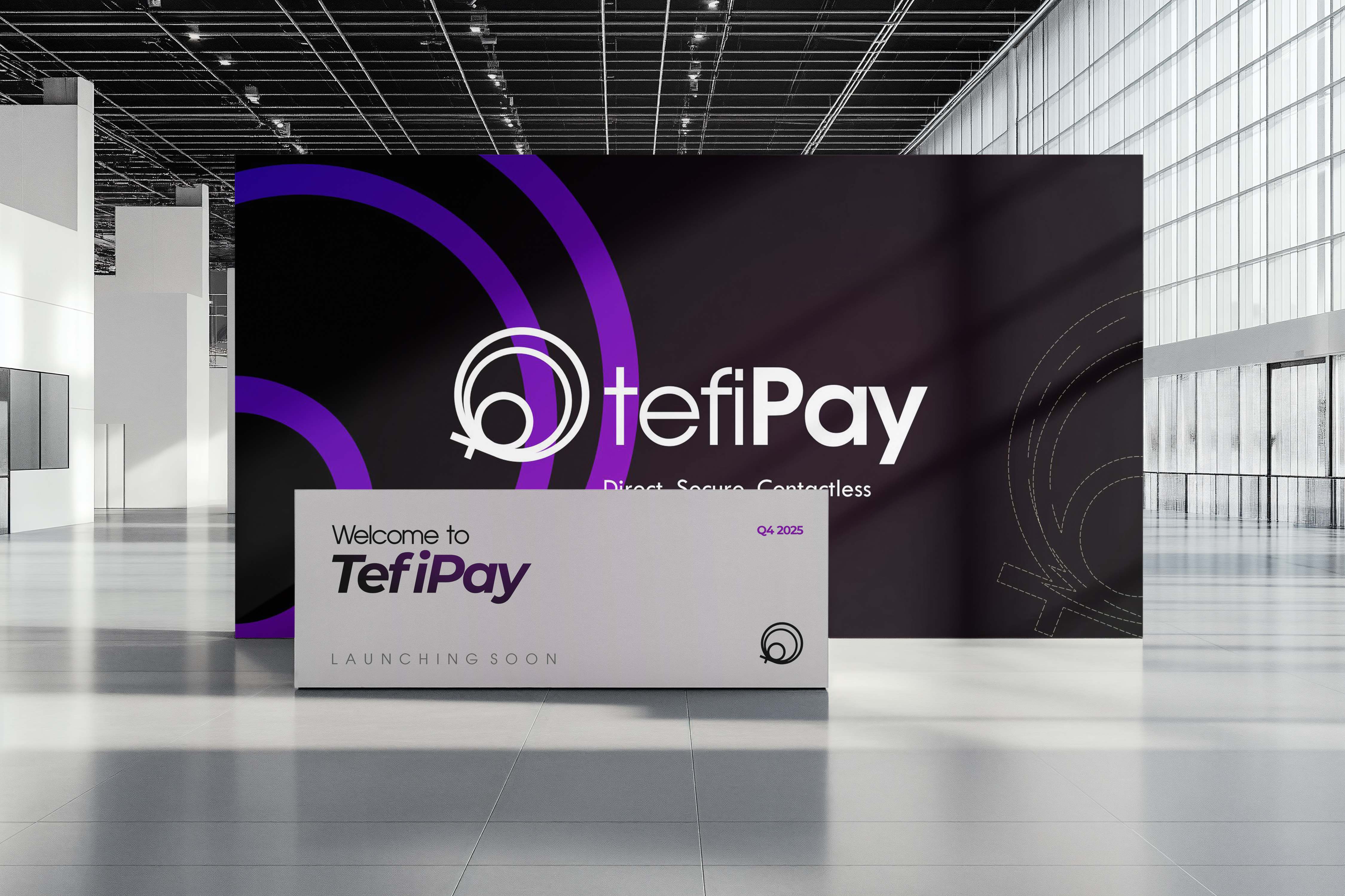 TefiPay Wall Display